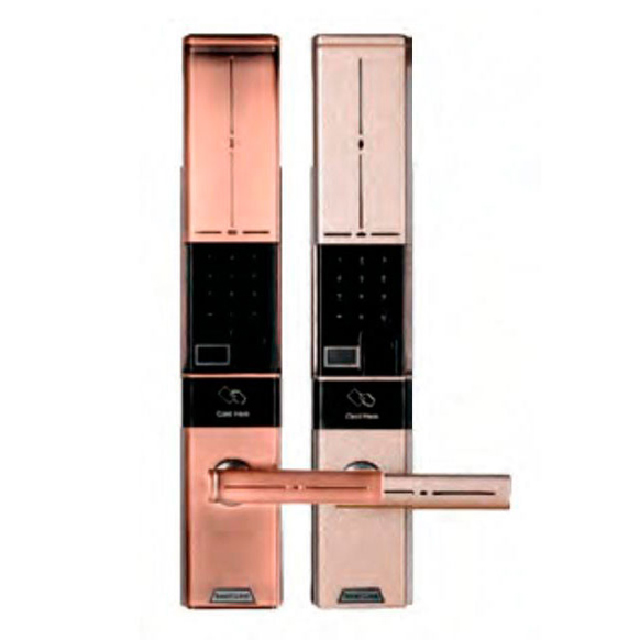 智能门锁 滑盖香槟金/滑盖红古铜(JC-936-5/936-6)